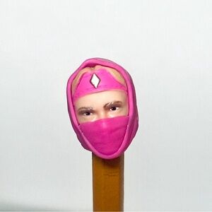 Power Rangers Lightning Collection Ninja Pink Ranger Masked Head Piece Only